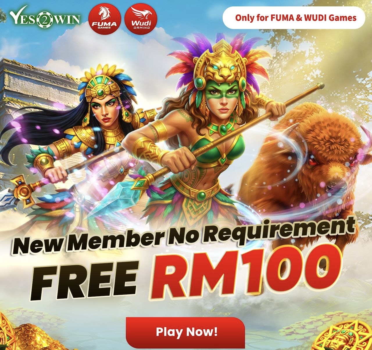 NEW MEMBER FREE RM100