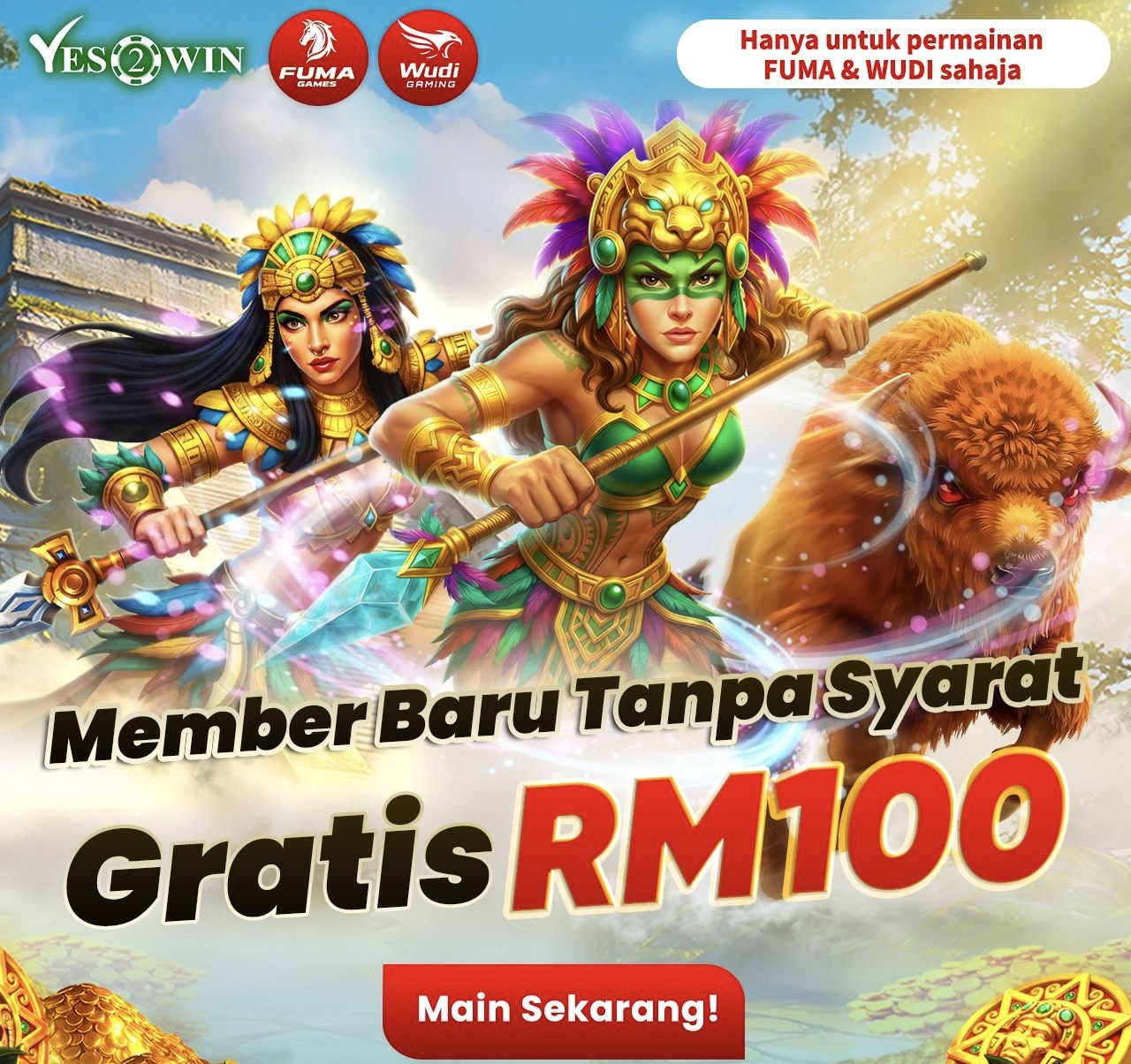 NEW MEMBER FREE RM100
