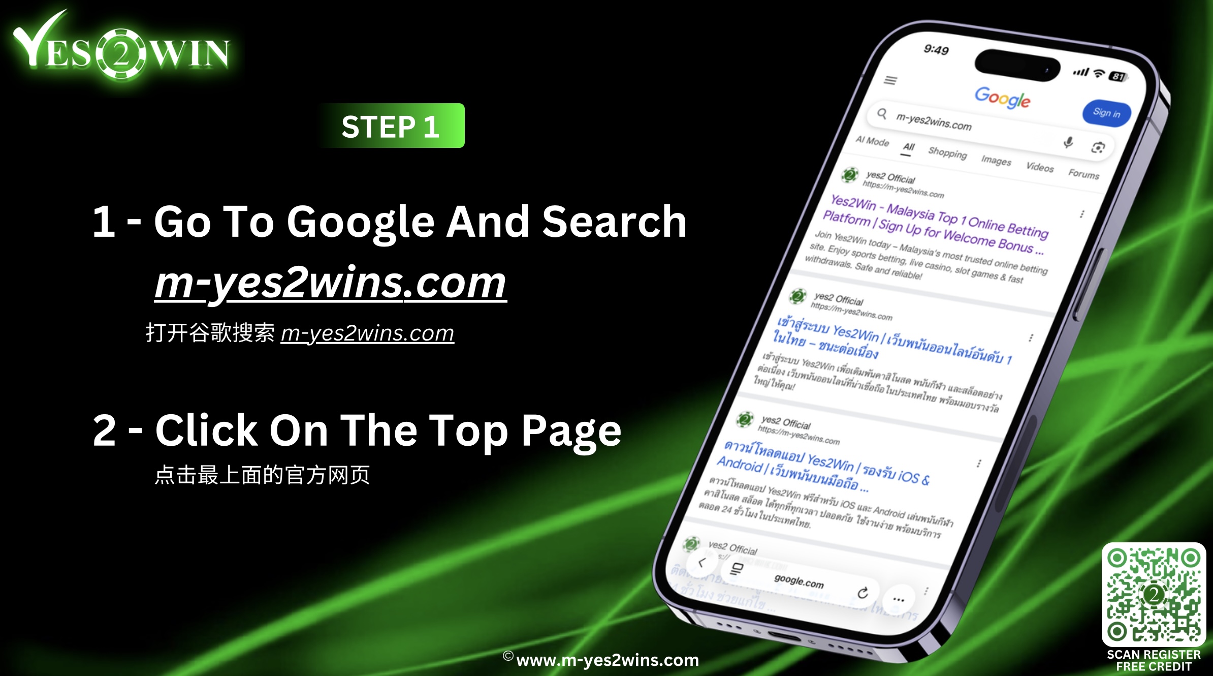 Steps 1
